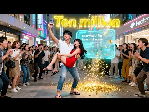 He unlocked a revenge system, earned ten million—and won the campus beauty as his wife! 💰💋