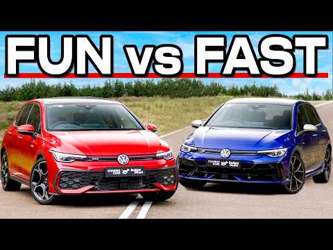 Fast Golf Face-Off! (2026 Volkswagen Golf GTI vs R Comparison Review)