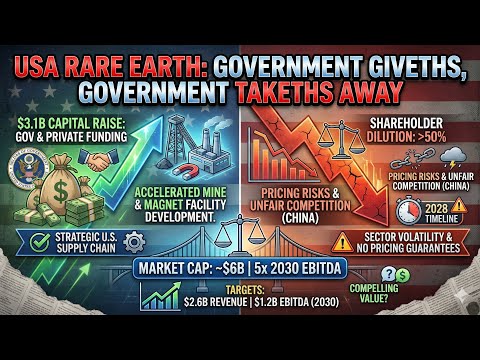 USAR stock, USA Rare Earth: Government Giveths, Government Takeths Away