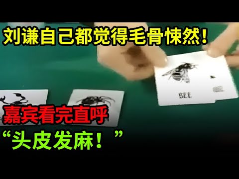 刘谦自己都感到毛骨悚然的一个魔术,嘉宾看完直呼:头皮发麻!【刘谦魔术秀】