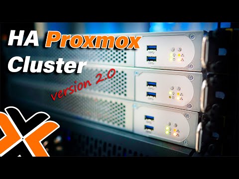 I built another server cluster... - Promxox HA Cluster w/ Ceph