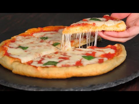 Frying Pan Pizza | 1 Minute, No Yeast, No Oven | How Tasty Channel