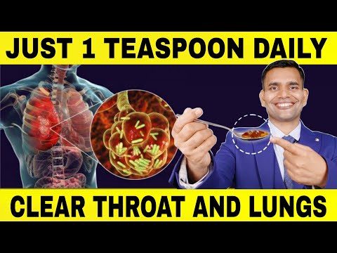 1 TEASPOON DAILY To Clear Your Throat & Lungs Fast - Doctor Vivek Joshi