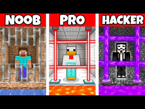 J'ai Triché dans cette PRISON PIEGE NOOB vs PRO vs HACKER