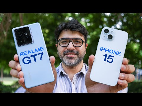 Realme GT 7 vs iPhone 15 CAMERA COMPARISON