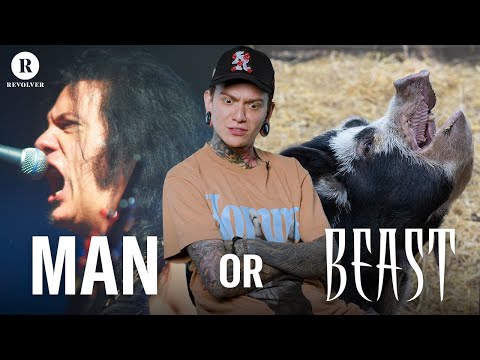 Man or Beast? Metal Vocal Challenge: Lorna Shore's Will Ramos