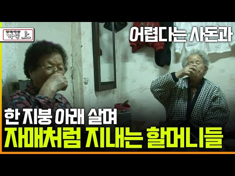 [다큐 '가족' 93上] 어렵다는 사돈과 한 지붕 아래 살며 자매처럼 지내는 할머니들