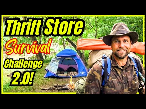 Thrift Store Survival Challenge 2.0 | Budget Camping Gear Field Test!