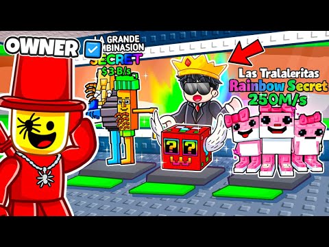 I Stole SECRET BRAINROTS From the OWNER of Steal a Brainrot Roblox!