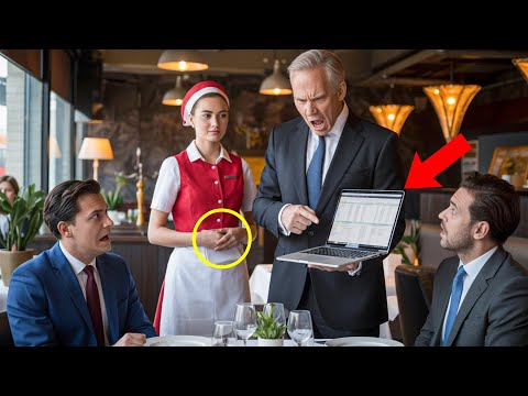 “Bring Me Someone Smarter!” — The Billionaire Yells, Until the Waitress Solves His Problem Instantly