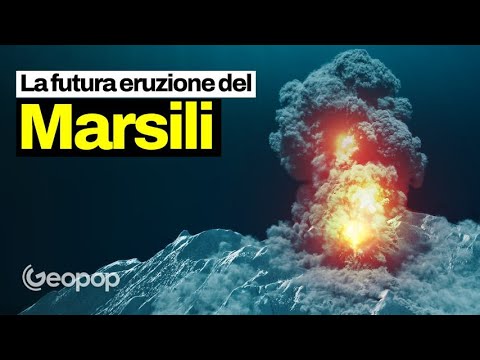 La futura eruzione sottomarina del Marsili e le cause del rischio tsunami - l'animazione realistica