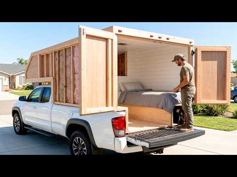 Man Turns a $20,000 Truck into a Stunning Apartment on Wheels | Start to Finish by @Andrew Ryan POV