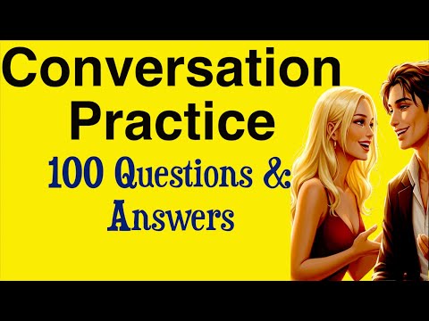 100 Everyday English Conversation Questions & Answers β Practice Real-Life Small Talk | Shadowing