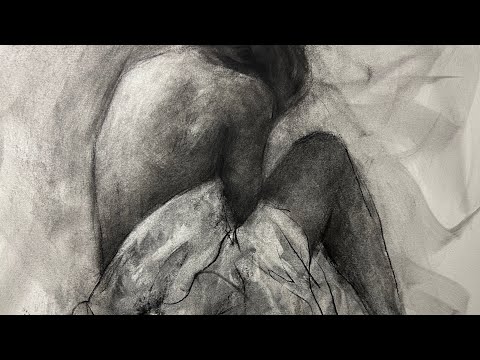 EMOTIONAL CHARCOAL FIGURE DRAWING (HOW TO)