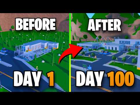 I Survived 100 Days In My Prison.. | Roblox
