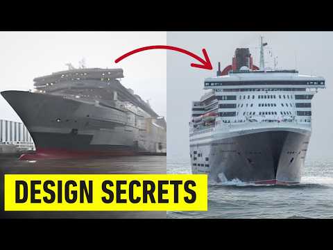 Queen Mary 2 DESIGN SECRETS - Last Ocean Liner's Designer Reveals QM2's BIGGEST SECRETS