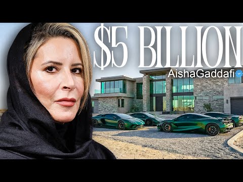 The Billionaire Lifestyle Of Gaddafi's Daughter - Aisha Gaddafi