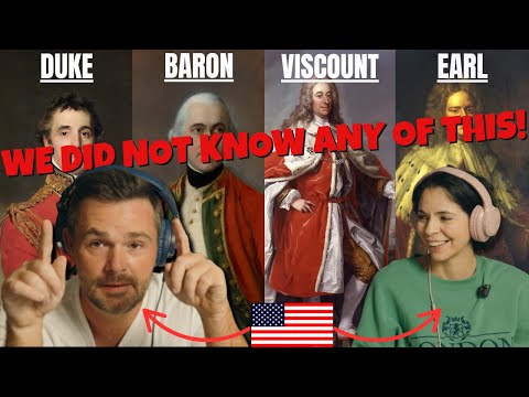 AMERICANS REACT TO  BRITISH NOBILITY IN 6 MINUTES 