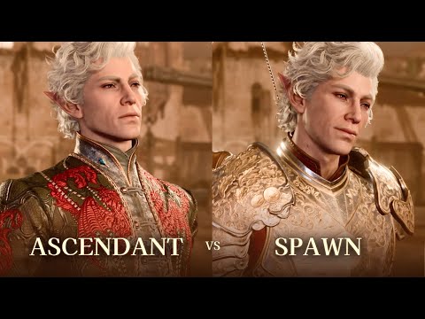 Ascendant vs Spawn Astarion: Astarion's character development really shows in the endgame