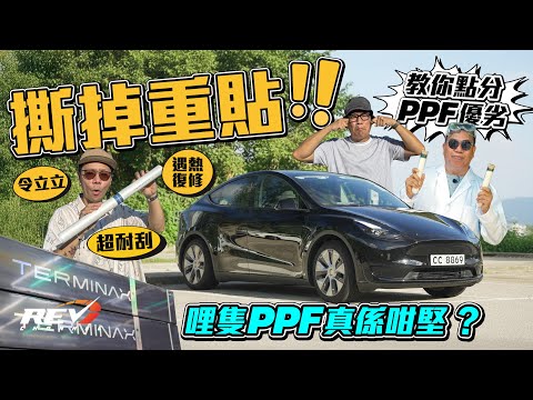 Hit it hard! How strong the TERMINAX’s PPF is? How to identify PPF with good quality? #REVchannel