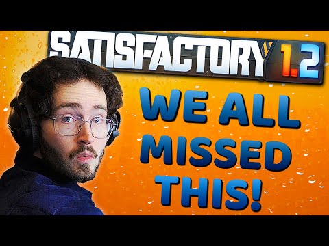 How Did We ALL MISS This Teaser?! - Satisfactory Update 1.2