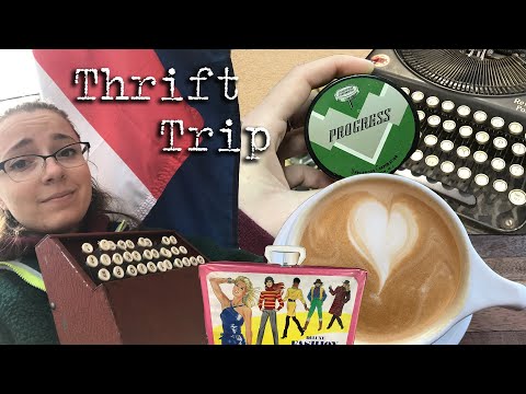 Thrift Trip: PA (I found a musical typewriter???)