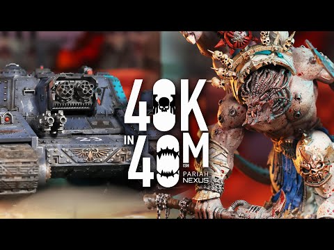 Did the Guard bring enough bullets? World Eaters vs Astra Militarum 40k in 40m battle!