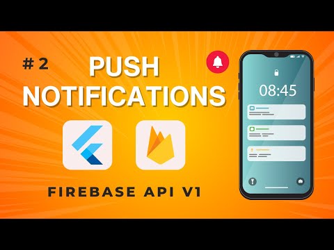 Push Notifications in Flutter using FCM with REST API - HTTP V1 API - Firebase Cloud Messaging