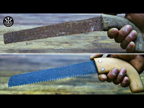 From Rust To Shine: Restore a Rusty Saw! More About How To Sharpening Saw