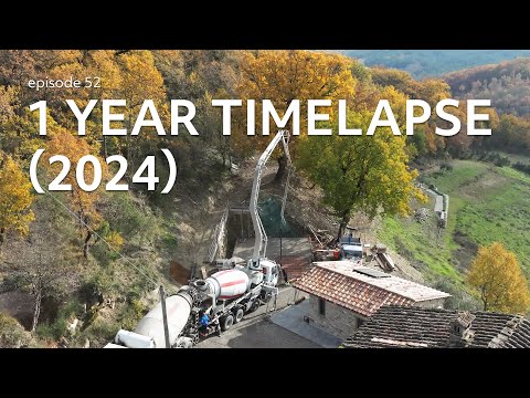 #52 RENOVATION OF A STONE HOUSE AND GARDEN IN ITALY - 2nd YEAR - 2024 SUMMARY | borgo dicciano