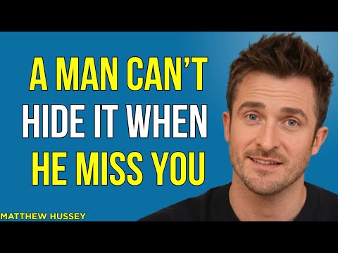 When a Man Truly Misses You, He Can’t Hide It ❤️🔥 | Matthew Hussey Motivation