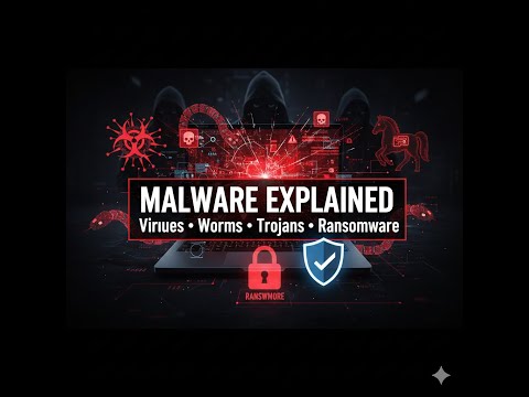 Understanding Malware: Viruses, Worms, Trojans & Ransomware Explained