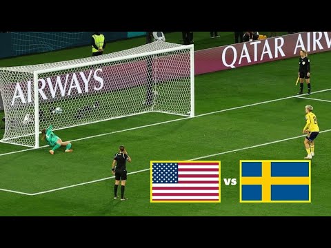 🔴 Penalty USA vs Sweden | Loạt Sút Luân Lưu KINH ĐIỂN Trong Lịch Sử