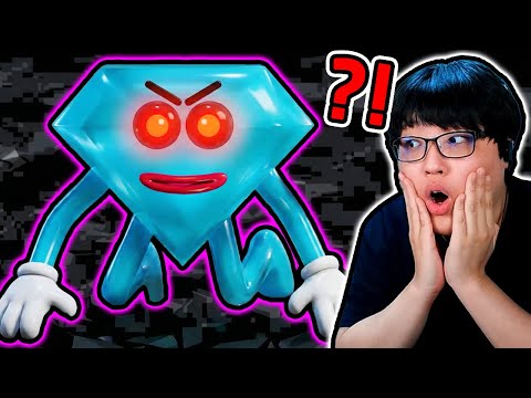 Save the Shapes: Diamond Monster?! / Defeated with a Diamond Pickaxe? [Save the Shapes]