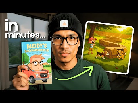 NEW AI Creates Storybooks in Minutes You Can Sell on Amazon & Etsy