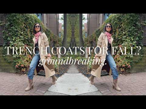 how to stop wearing your trench coat the same way