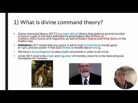 1A - Divine Command Theory