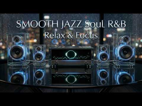 Smooth Jazz & Soul R&B 24/7 – Midnight Jazz Lounge | Relaxing Instrumental Vibes