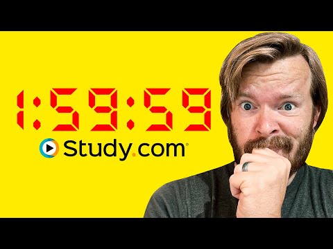 Can I Do 5 Study.com Courses in 2 HOURS???