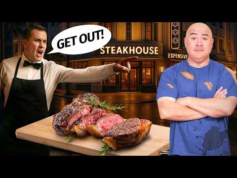 What happens if you look BROKE vs RICH at a steakhouse!