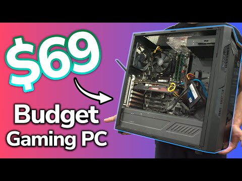 I Built a FULL 1080p Gaming PC Build for $69! (It Actually Works)