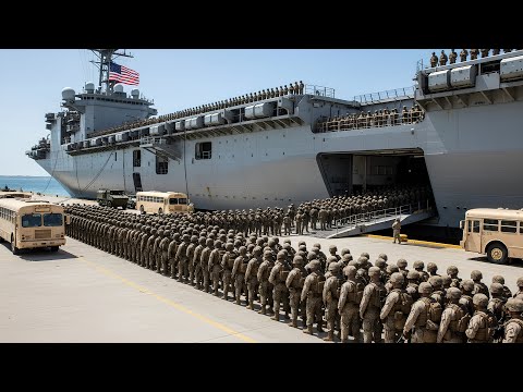 Tensions Rise! USS Tripoli Conducts Major Operation Rapid Response