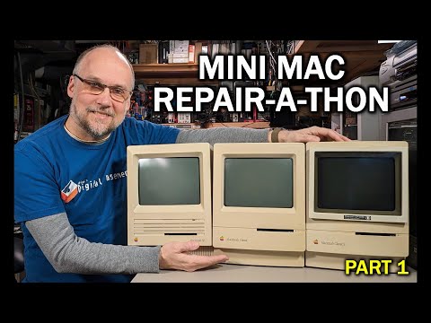 Three unknown Macs: Let's get them working again #repair
