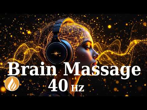 40 Hz Increase Mental Focus & Concentration for Study 🎧 Gamma Binaural Beats