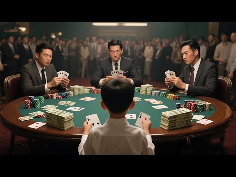【賭神電影】三大賭王聯手制裁小夥，殊不知小夥竟是賭神，一招袖裡牌反敗為勝！