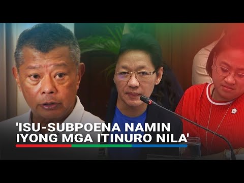 DOJ to summon lawmakers tagged by Discayas, to expand probe's scope to 2016 | ABS-CBN News