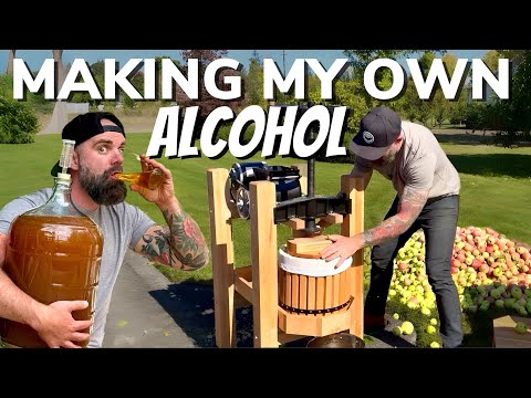 Making My Own Alcohol || How to Turn Apple Juice Into Cider
