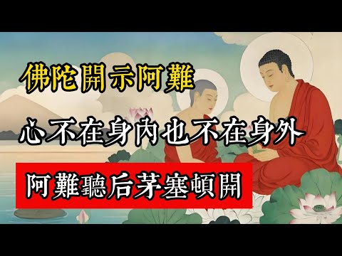 佛陀開示阿難：心不在身內，也不在身外！阿難聽後頓時茅塞頓開。#佛教 #佛家 #佛法 #佛學知識 #佛學智慧 #修心修行 #佛教文化 #禪悟人生 #傳統文化