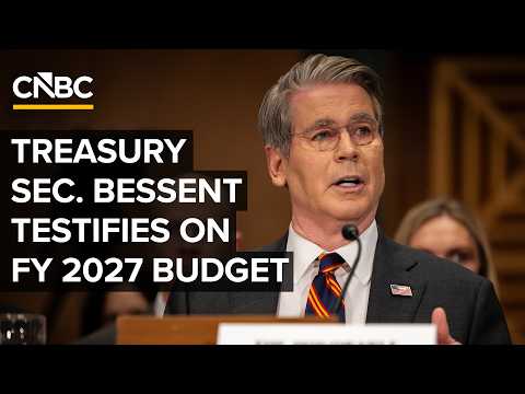 Treasury Sec. Scott Bessent testifies before Senate panel on Trump's budget request — 4/22/26