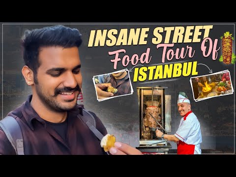 ULTIMATE STREET FOOD OF ISTANBUL! 🇹🇷 Turkish Food Tour | Hindi